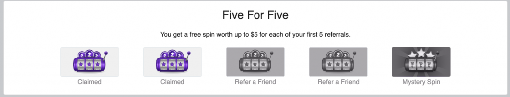 Five For Five PipeFlare's referral system