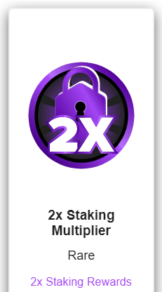 2x Staking Multiplier Faucet Power Up