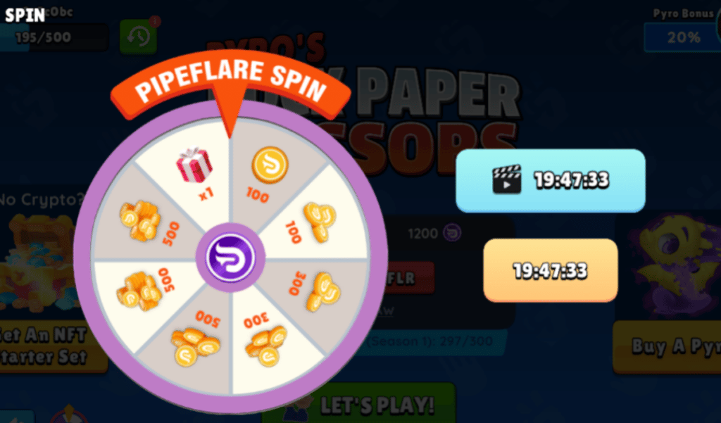 Daily Rock Paper Scissors Spin